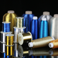Hilo metálico para tejer, hilo de bordar de color MH AK de alta calidad, directo de fábrica