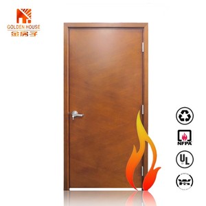 Le certificat WH approuve la <span class=keywords><strong>porte</strong></span> de <span class=keywords><strong>placage</strong></span> <span class=keywords><strong>en</strong></span> <span class=keywords><strong>bois</strong></span> de chêne rouge Portes intérieures à panneau affleurant coupe-feu <span class=keywords><strong>pour</strong></span> appartement - Product Image 3