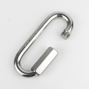Offre Spéciale <span class=keywords><strong>Escalade</strong></span> extérieur acier inoxydable 316 Ovale <span class=keywords><strong>Maillon</strong></span> <span class=keywords><strong>Rapide</strong></span> lock mousqueton quick link hook - Product Image 5