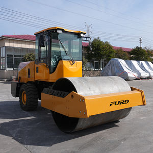 Rouleau compresseur vibratoire à <span class=keywords><strong>tambour</strong></span> unique de 8 tonnes, rouleau compresseur compact de 6 tonnes, fabricant chinois - Product Image 4