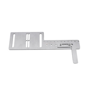 Outil de positionnement rapide pour serrures à boutonnière en acier inoxydable, règle de porte réglable, outil auxiliaire 781/1790 - Product Image 4
