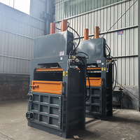 Presse à balles hydraulique pour bouteilles PET, pour la compression des déchets de bouteilles en plastique usagées, applications industrielles de réduction de volume/recyclage