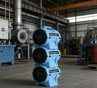 Souffleur d'air Onedry 1/4HP haute performance portable pour espaces confinés industriels et tunnels