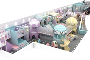 Parque Infantil Interior con Diseño Personalizado, Temática Espacial Comercial, Equipamiento de Juego Interior, Área de Juego para Niños, Juegos Blandos para Niños - Product Image 1