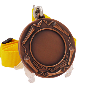 Trophées et médailles d'or et d'argent marathon vierges de fabricants de sports personnalisés fournisseur danse basketball karaté football - Product Image 2