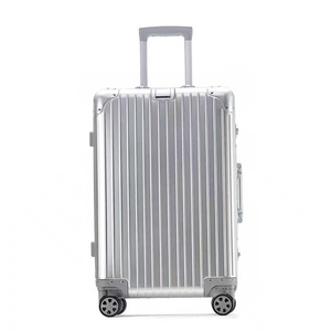 Valise de <span class=keywords><strong>cabine</strong></span> pour voyages d'affaires, valise rigide imperméable, cadre en aluminium, valise à roulettes, OEM, ensembles de bagages pour hommes - Product Image 4