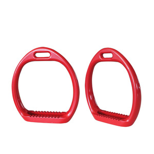 Phương Tây cưỡi ngựa nhôm đua stirrups tack ngựa stirrups thiết bị yên với cao su hoặc sắt Pad - Product Image 2