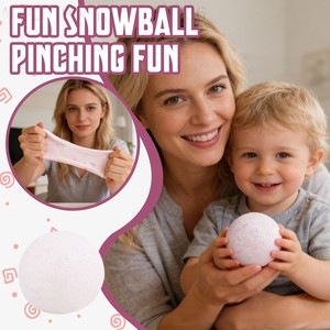 Nuevo Juguete Sensorial Antiestrés NeeDoh Snow Ball Crunch, Juguete Musical para Apretar y Liberar Emociones, Material EVA, Regalo para Niños - Product Image 2