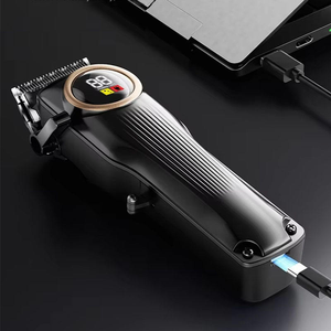 Cortadora de Pelo Inalámbrica para Salón de Belleza con Pantalla LCD, Recargable, Negra, Recortadora de <span class=keywords><strong>Nariz</strong></span> para Hombre, Kit de Aseo para Barbería, Regalo - Product Image 5