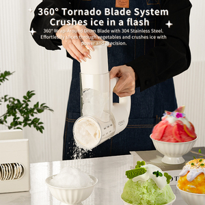 Mini broyeur à glace portable, broyeur à glace électrique domestique pour la maison, la cuisine, le café, les fournitures de magasin, provenant de la base d'appareils électroménagers de Zhongshan - Product Image 5