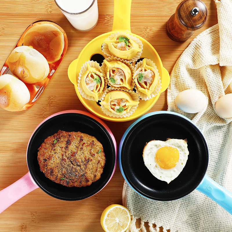Многофункциональная электрическая мини-Сковорода для яиц, антипригарная сковорода, котел для яиц, машина для завтрака для кухни, приготовления пищи