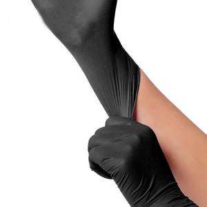 Gants de barbecue jetables personnalisables résistants à la chaleur en vinyle, adhérence lisse, robustes, pour la cuisson au barbecue, noirs, flexibles - Product Image 3