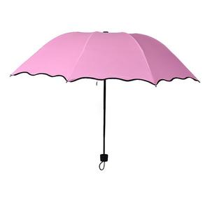 <span class=keywords><strong>Parapluie</strong></span> à 3 plis pour l'arrosage des fleurs, pour hommes et femmes, revêtement noir, protection solaire, P264 - Product Image 1