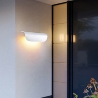 Applique murale LED moderne en aluminium de haute qualité, étanche IP54, pour intérieur/extérieur, hôtel, cour, jardin, température de couleur réglable