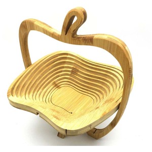Factory Wholesale Best Selling Bamboo Craft Bamboo Craft Fruit Basket