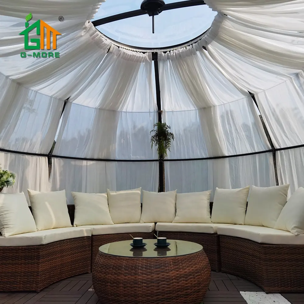 Beautiful Design Transparent Dome Houses Smart PC sheet Room bubble dome tent