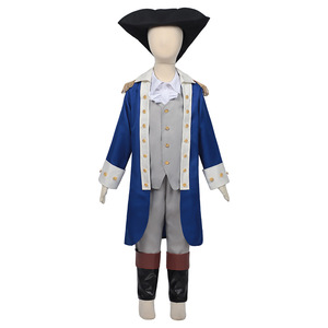 <span class=keywords><strong>ชุด</strong></span>คอสเพลย์ประธานาธิบดียูเอสจอร์จ วอชิงตันสำหรับเด็กยุโรปอเมริกัน <span class=keywords><strong>ชุด</strong></span>ยูนิฟอร์มทหารวินเทจทำจากโพลีเอสเตอร์ - Product Image 4