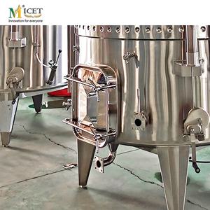 Tanque de fermentación de vino de 600L, recipiente fermentador interior pulido con espejo de acero inoxidable para <span class=keywords><strong>bodega</strong></span> - Product Image 2