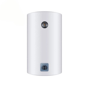 <span class=keywords><strong>Chauffe</strong></span>-<span class=keywords><strong>eau</strong></span> électrique <span class=keywords><strong>vertical</strong></span> cylindrique 50L en acier inoxydable avec commande à bouton, design élégant et simple, revêtement émaillé - Product Image 5