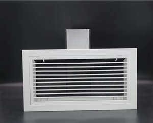 Rejilla de Ventilación Lineal de Aluminio para Techo, Ajustable, de Tamaño Personalizado, para Sistemas de Aire Acondicionado HVAC - Product Image 5