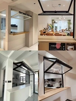 Ventanas Plegables de Aluminio para Patio, Ventanas Corredizas y Plegables Verticales para Exteriores, Gran Venta