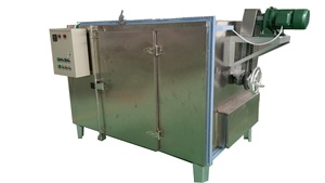 Petit échelle de machine de torréfaction des arachides pour griller les amandes et autre noix avec l'électricité ou gaz - Product Image 4