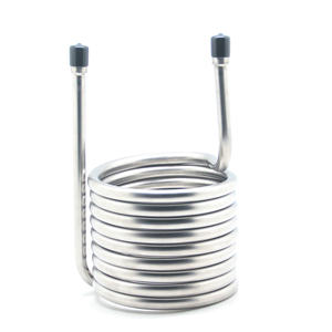 Yüksek kaliteli ısı değiştirici soğutma bobini daldırma Wort <span class=keywords><strong>Chiller</strong></span> paslanmaz çelik JIC dişli adaptörü ile SUS304 - Product Image 6