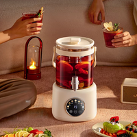 Bouilloire Électrique Multifonctionnelle en Verre pour la Préparation du Thé 1.6-2.0L pour la Maison, le Bureau et l'Extérieur, Idéale pour la Vente en Gros et les Cadeaux