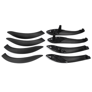 AURON for BMW 3 Series 4 Series F30 F31 Interior <b>Door</b> <b>Handle</b> Kit Accessories <b>Replacement</b> Carbon Fiber - Product Image 1