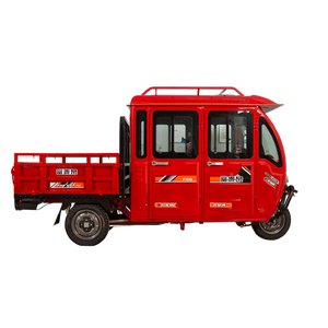 Triciclo Eléctrico de Carga de 3 Ruedas de Alto Rendimiento FGQ con Carrocería Cerrada y Techo, Motor de 1000-1800W <span class=keywords><strong>para</strong></span> Adultos, Carga Útil de 600 kg - Product Image 3