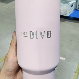 40oz Stainless Steel Tumblers Custom logo Insulated Vacuum Mug Tumbler Portable Stainless Steel Tumbler With <b>Straw</b> - Product Image 5