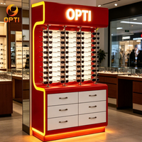 Présentoirs Modernes 2026 pour Magasins d'Optique – Métal et MDF pour Vitrines de Lunettes en Boutiques de Détail