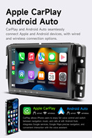 BQCC 8 "Android Autoradio Octa DSP 32EQ 4G GPS WIFI Full Touch Stéréo RDS Carplay Lecteur de Voiture pour GMC Chevrolet GMC 2007-2013