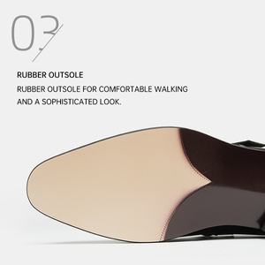 Zapatos Oxford de Vestir Casuales para Hombre, Diseño Romano con Punta en Pico, de Cuero Vacuno, Cómodos, Transpirables, para Primavera/Verano, Bodas y Fiestas, Personalizados OEM - Product Image 4