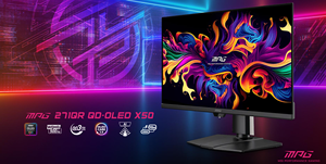 2025 mới MSI MPG 271qr QD-OLED X50 26.5 ''500Hz 2560*1440 WQHD HDR 0.03MS đúng màu đen OLED chăm sóc 3.0 chơi game eSports Màn hình PC - Product Image 6