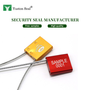 Scellé de câble numéroté en alliage d'aluminium <span class=keywords><strong>YUSTON</strong></span> YTCS003 de 4 mm de diamètre avec marquage laser pour la sécurité de la logistique internationale - Product Image 4