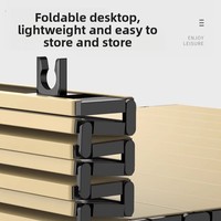 Table et chaise de camping portable en métal pour équipement complet d'extérieur Explorer