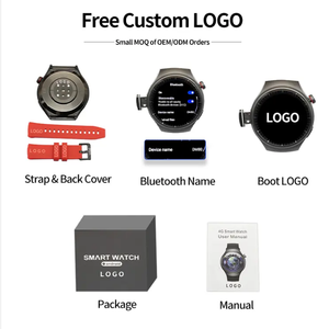 Nhà Sản Xuất Người Đàn Ông Gps Android Sim Thẻ 4G Đồng Hồ Mới Cuộc Gọi Điện Thoại SOS GPS 4G LTE Smartwatch Không Thấm Nước Thế Giới Thời Gian Thông Minh Đồng Hồ 2024 - Product Image 3