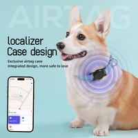 Localisateur d'étiquette d'air de traqueur de chien de GPS intelligent intégré avec la bande élastique pour le collier d'animal familier