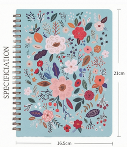 Cuaderno Espiral con Cubierta Floral Vintage Creativa, <span class=keywords><strong>Agenda</strong></span> para Escritura y Registro Diario, Múltiples Selecciones, Venta al Por Mayor - Product Image 5