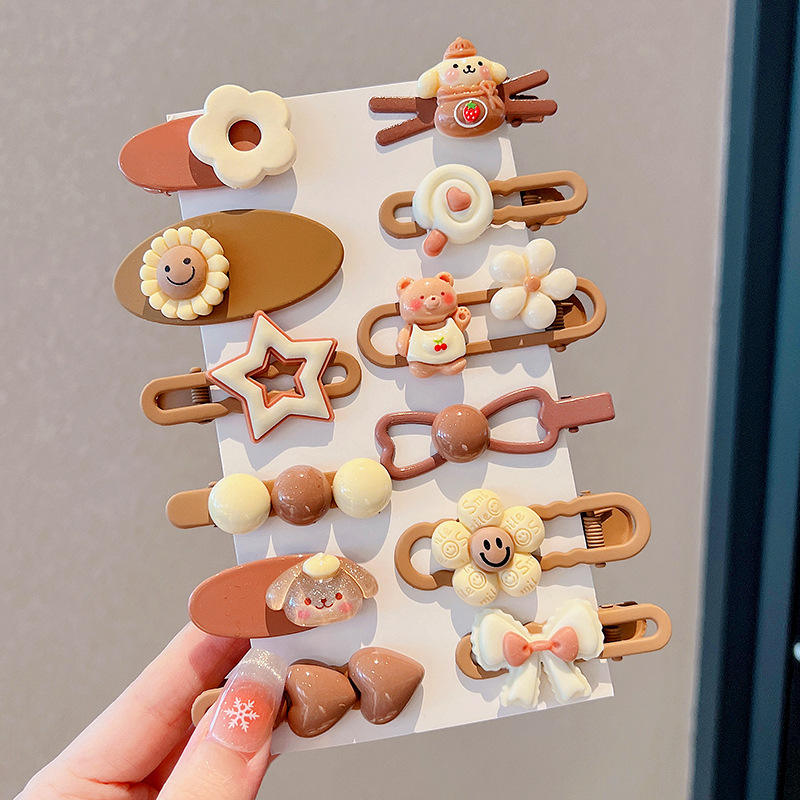 1 coffee - colored bear twelve - piece set