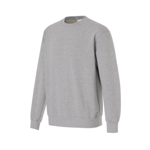 Sudadera de cuello redondo de mezcla de poliéster/algodón con forro polar suave, cálida para invierno, unisex, informal, estilo urbano. - Product Image 3