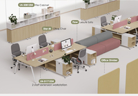 NOEL - Bureau de direction moderne en bois, modulaire, de luxe, pour PDG, avec chaise, solution tout-en-un, fabrication en usine