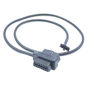 สายต่อ OBD2 16พินสายรัดริบบิ้นแบน OBD-II - Product Image 1
