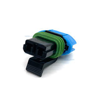 Conector de arnés de cables impermeable sellado hembra de 2 pines enchufe de ventilador de coche 15300027 enchufe de conector de carcasa eléctrica automotriz