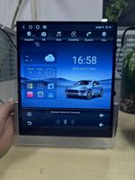 11,3-Zoll Vertikaler Touchscreen-Autoradio für Macan 2017 mit Octa-Core Qualcomm Prozessor, GPS, DSP, OBD2, Verstärker und Rückfahrhilfe