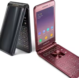 Điện thoại bàn phím gập thông minh Flip Smart dành cho SAMSUNG G1650 (2017) Folder <span class=keywords><strong>2</strong></span>, điện thoại di động cũ, bán buôn giá rẻ, chứng nhận chất lượng - Product Image 1