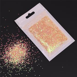 Poudre de paillettes hexagonales en polyester rouge, bleu, vert, or, argent, forme diamant, paillettes en vrac pour nail art, cosmétiques, slime - Product Image 1