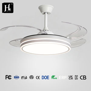 Modern <b>LED</b> Dimmable <b>Ceiling</b> <b>Fan</b> Lamp 4 PC Blades Wholesale DC Ventilador De Techo Remote Control AGI32 Layout Lighting Solutions - Product Image 4