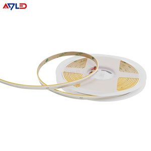 Bande lumineuse LED COB à émission latérale super lumineuse DC24V, découpe libre, 480 LED, 10W/M, 2700K/3000K/4000K/6500K, lumière linéaire pour décoration - Product Image 4